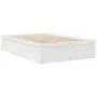 Estructura de cama madera maciza de pino blanco 120x200 cm de , Camas y somieres - Ref: Foro24-3282379, Precio: 212,49 €, Des...