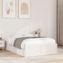 Estructura de cama madera maciza de pino blanco 120x200 cm de , Camas y somieres - Ref: Foro24-3282379, Precio: 215,27 €, Des...