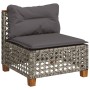Garden sofa set 10 pieces with gray synthetic rattan cushions by , Garden sets - Ref: Foro24-3262047, Price: 827,12 €, Discou...