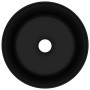 Matte black round ceramic luxury washbasin 40x15 cm by vidaXL, Sinks - Ref: Foro24-147019, Price: 68,24 €, Discount: %