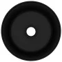 Matte black round ceramic luxury washbasin 40x15 cm by vidaXL, Sinks - Ref: Foro24-147019, Price: 67,46 €, Discount: %