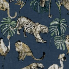 Zero Exotic Animals wallpaper blue by Noordwand, Painted paper - Ref: Foro24-431339, Price: 36,26 €, Discount: %
