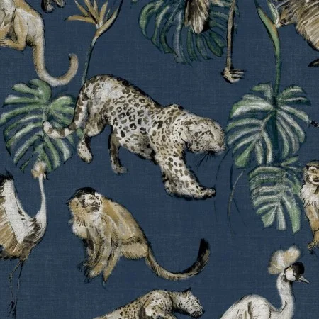 Zero Papel pintado Exotic Animals azul de Noordwand, Papel pintado - Ref: Foro24-431339, Precio: 36,26 €, Descuento: %