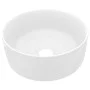 Mattweißes rundes Luxuswaschbecken aus Keramik 40x15 cm von vidaXL, Sinkt - Ref: Foro24-147009, Preis: 84,42 €, Rabatt: %