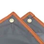 Regenponcho mit Kapuze 2-in-1 in Grau und Orange 223x145 cm von , Camping und Wandern - Ref: Foro24-4004199, Preis: 21,79 €, ...