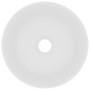 Lavabo de lujo redondo cerámica blanco mate 40x15 cm de vidaXL, Lavabos - Ref: Foro24-147009, Precio: 86,03 €, Descuento: %