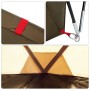 Tienda de pesca 5 personas impermeable verde oliva de , Tiendas de campaña - Ref: Foro24-4005320, Precio: 144,73 €