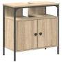 Juego de muebles de baño 3 pcs Marrón 80 x 30 x 60 cm