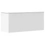 Engineered wood storage box in white, 100x42x46 cm by , Storage trunks - Ref: Foro24-840660, Price: 95,78 €, Discount: %