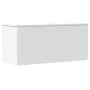 Engineered wood storage box in white, 100x42x46 cm by , Storage trunks - Ref: Foro24-840660, Price: 95,78 €, Discount: %