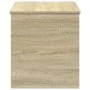 Aufbewahrungsbox aus Eichenholz in Sonoma-Optik, 100x42x46 cm. von , Aufbewahrungskisten - Ref: Foro24-840662, Preis: 84,29 €...