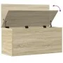 Aufbewahrungsbox aus Eichenholz in Sonoma-Optik, 100x42x46 cm. von , Aufbewahrungskisten - Ref: Foro24-840662, Preis: 84,29 €...