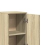 Badezimmermöbel-Set 3-teilig aus Eichenholz-Sonoma-Sperrholz. von , Badezimmermöbel - Ref: Foro24-3282654, Preis: 184,97 €, R...