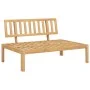Set of 5-piece garden pallet sofas made of solid acacia wood by , Outdoor sofas - Ref: Foro24-3209305, Price: 531,34 €, Disco...