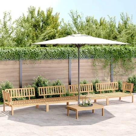 Set of 5-piece garden pallet sofas made of solid acacia wood by , Outdoor sofas - Ref: Foro24-3209311, Price: 546,19 €, Disco...