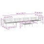 Set of 5-piece garden pallet sofas made of solid acacia wood by , Outdoor sofas - Ref: Foro24-3209311, Price: 565,63 €, Disco...