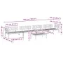 Set of 5-piece garden pallet sofas made of solid acacia wood by , Outdoor sofas - Ref: Foro24-3209311, Price: 546,19 €, Disco...