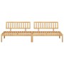 Central garden pallet sofas 2 units solid acacia wood by , Outdoor sofas - Ref: Foro24-3209307, Price: 224,89 €, Discount: %