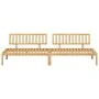 Central garden pallet sofas 2 units solid acacia wood by , Outdoor sofas - Ref: Foro24-3209307, Price: 221,30 €, Discount: %
