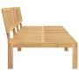 Central garden pallet sofas 2 units solid acacia wood by , Outdoor sofas - Ref: Foro24-3209307, Price: 221,30 €, Discount: %