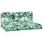 Garden pallet sofa set with 4 acacia wood cushions. by , Outdoor sofas - Ref: Foro24-3209330, Price: 587,93 €, Discount: %