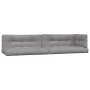 Garten-Palettensofa-Set mit 4-teiligen Akazienholz-Kissen. von , Outdoor-Sofas - Ref: Foro24-3209332, Preis: 609,51 €, Rabatt: %