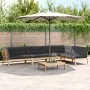 Set de sofás de palets de jardín y cojines 5 pzas madera acacia de , Sofás de exterior - Ref: Foro24-3209385, Precio: 937,05 ...