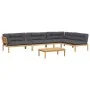 Garten-Palettensofa-Set mit 5-teiligen Kissen aus Akazienholz. von , Outdoor-Sofas - Ref: Foro24-3209385, Preis: 937,35 €, Ra...