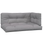 Set of garden pallet sofas and cushions 5 pieces acacia wood by , Outdoor sofas - Ref: Foro24-3209422, Price: 1,00 €, Discoun...