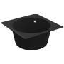 Kitchen sink with black granite overflow by vidaXL, Sinks - Ref: Foro24-147065, Price: 134,41 €, Discount: %