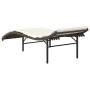 Liegestühle mit Kissen, 2 Stück, aus braunem Kunststoff-Rattan. von , Liegen - Ref: Foro24-3277302, Preis: 194,70 €, Rabatt: %