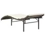 Sun loungers with cushions 2 units synthetic brown rattan by , Loungers - Ref: Foro24-3277302, Price: 218,97 €, Discount: %