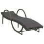 Sun loungers with cushions 2 units synthetic gray rattan by , Loungers - Ref: Foro24-3277309, Price: 281,06 €, Discount: %