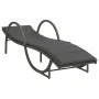 Sun loungers with cushions 2 units synthetic gray rattan by , Loungers - Ref: Foro24-3277309, Price: 273,25 €, Discount: %