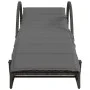 Sun loungers with cushions 2 units synthetic gray rattan by , Loungers - Ref: Foro24-3277309, Price: 273,25 €, Discount: %