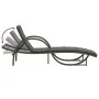 Sun loungers with cushions 2 units synthetic gray rattan by , Loungers - Ref: Foro24-3277309, Price: 273,25 €, Discount: %