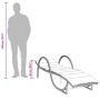 Sun loungers with cushions 2 units synthetic gray rattan by , Loungers - Ref: Foro24-3277309, Price: 281,06 €, Discount: %