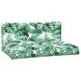 Garden pallet sofa set with 4 acacia wood cushions. by , Outdoor sofas - Ref: Foro24-3209462, Price: 611,93 €, Discount: %