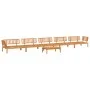 Set of 6-piece solid acacia wood garden pallet sofas by , Outdoor sofas - Ref: Foro24-3209441, Price: 711,86 €, Discount: %