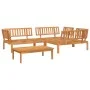 Garten-Palettensofaset 4-teilig Massivholz Akazie von , Outdoor-Sofas - Ref: Foro24-3209434, Preis: 498,53 €, Rabatt: %