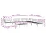 Garten-Palettensofa-Set, 6-teilig, Massivholz aus Akazie von , Outdoor-Sofas - Ref: Foro24-3209443, Preis: 726,80 €, Rabatt: %