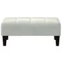 Zweiplätziges Schlafsofa mit Hocker aus hellem grauen Samt. von , Sofas - Ref: Foro24-3258098, Preis: 330,49 €, Rabatt: %