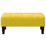 Zweiplätziges Schlafsofa mit gelbem Samthocker. von , Sofas - Ref: Foro24-3258102, Preis: 325,13 €, Rabatt: %