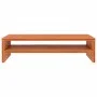 Soporte de monitor madera maciza pino marrón cera 50x24x13 cm de , Muebles TV - Ref: Foro24-847162, Precio: 21,47 €, Descuent...