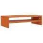 Soporte de monitor madera maciza pino marrón cera 50x24x13 cm de , Muebles TV - Ref: Foro24-847162, Precio: 21,47 €, Descuent...