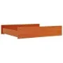 Cajones de cama 2 uds madera maciza de pino marrón cera de , Camas y accesorios - Ref: Foro24-847169, Precio: 77,92 €, Descue...