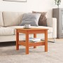 Massiver Kiefernholz-Couchtisch in brauner Wachsoberfläche, 45x45x40 cm. von , Couchtisch - Ref: Foro24-847174, Preis: 55,35 ...