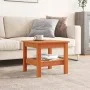 Massiver Kiefernholz-Couchtisch in brauner Wachsoberfläche, 45x45x40 cm. von , Couchtisch - Ref: Foro24-847174, Preis: 54,20 ...