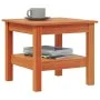 Massiver Kiefernholz-Couchtisch in brauner Wachsoberfläche, 45x45x40 cm. von , Couchtisch - Ref: Foro24-847174, Preis: 54,20 ...