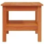 Massiver Kiefernholz-Couchtisch in brauner Wachsoberfläche, 45x45x40 cm. von , Couchtisch - Ref: Foro24-847174, Preis: 54,20 ...